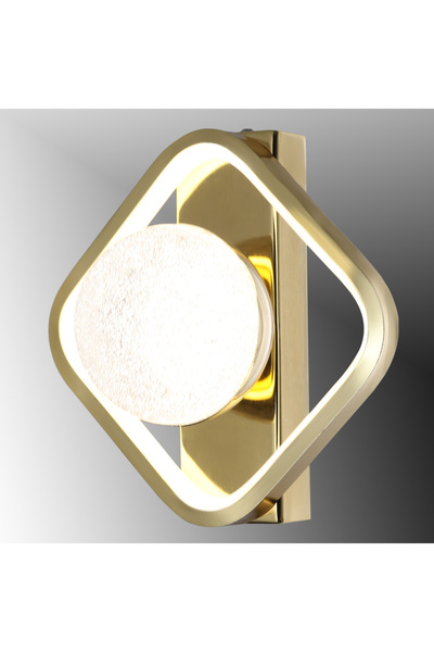 TT AYDINLATMA TT069-KARE-SR TT - Yellow LED Lighting Bulk Sconce with 3 Color...