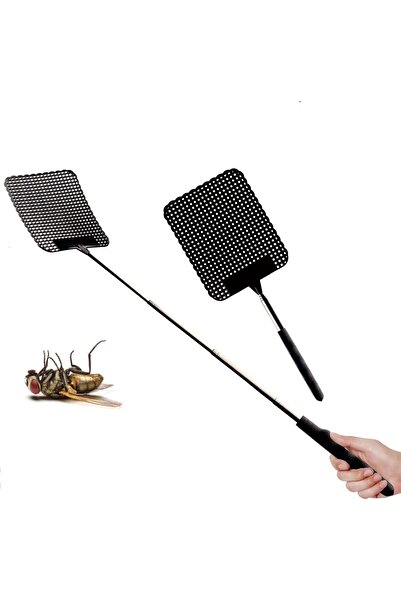 RICHIE Teleskopik sinek öldürücü raket uzayabilen sinek yakalayıcı
