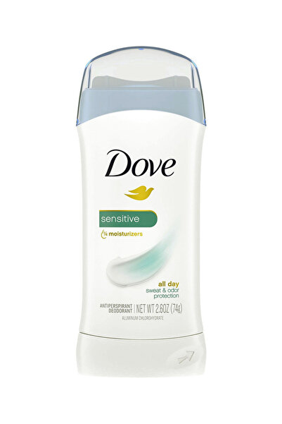 Dove Sensitive (Hassas Cilt) 1/4 Moisturizers Deodorant 2.6 oz 74gr