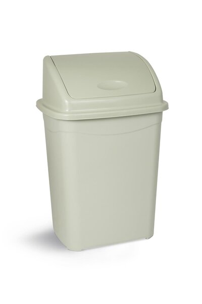 Moda Hijyen 50 LT Gri Swing Top Çöp Kovası, Pratik ve Şık Atık Kabı