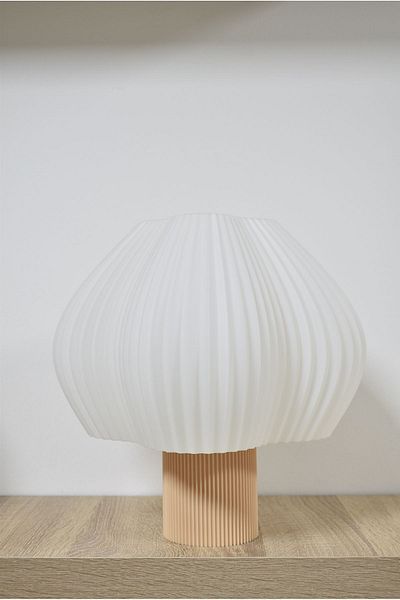 Deep Teknoloji Luminova Modern Beige Lampshade