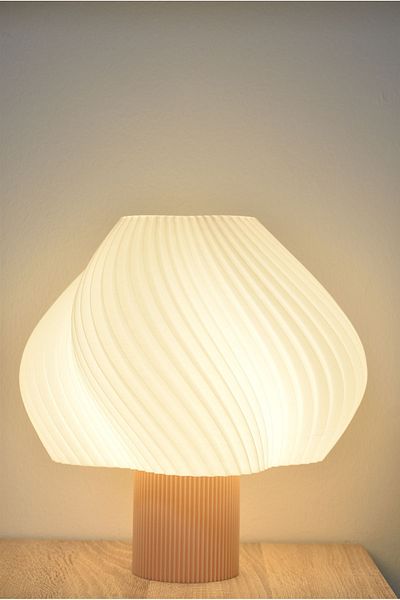 Deep Teknoloji Modern Beige Creamaura Lampshade - 1 E27 Plastic Beige