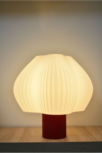 Deep Teknoloji Luminova Modern Red Lampshade