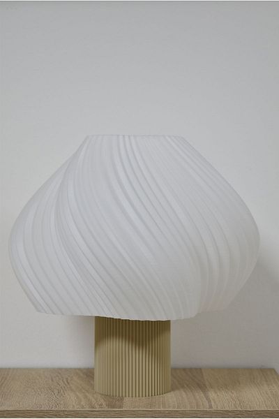 Deep Teknoloji Creamaura Modern Bone White Lampshade