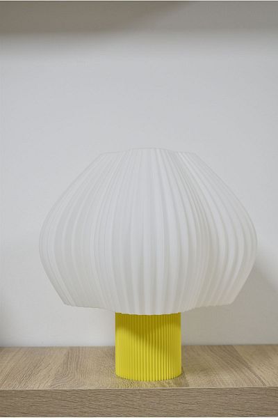 Deep Teknoloji Luminova Modern Yellow Lampshade