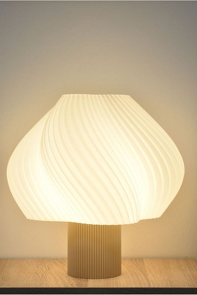 Deep Teknoloji Creamaura Modern Bone White Lampshade
