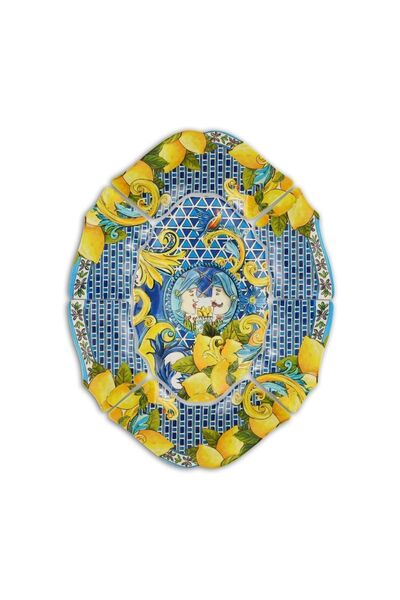 Baci Milano Sicily 7 Parça Meze Tabağı