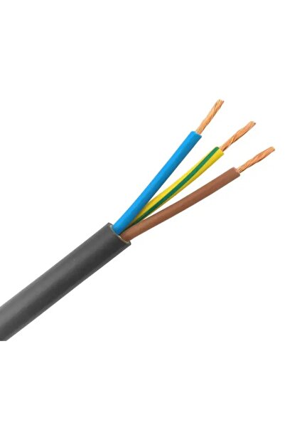 öznur kablo Öznur 3x2,5 Ttr Kablo 30 Metre Siyah Tam Bakır