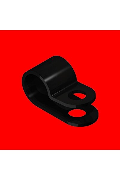 ATS Global Vidalı Kablo Klipsi Vkk61 (300 ADET) Siyah