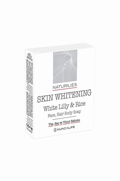 Huncalife Naturilies Skin Whitening Beyaz Zambak & Pirinç Özlü Aydınlatıcı Sa...