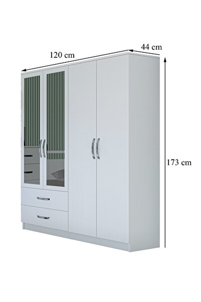 Metalia Gm 902 Kapadokya Aynalı Genç Odası Takımı