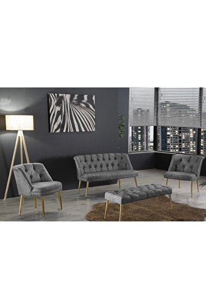 ElizzanMobilya Nev Elizzan Garden Metal Çay Seti