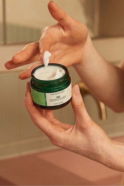 THE BODY SHOP Aloe Sensitive Skin 50 ml Nachtcreme – besonders beruhigend