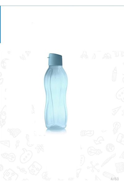 Tupperware Eco Bottle Drinker 750 ml Blue Blackberry