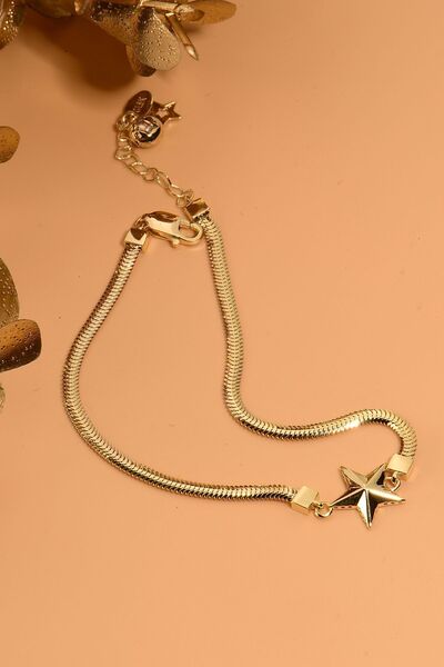 Çgk Çiğdem Gürel Kuyumculuk Kutup Yıldızı Balık Sırtı Zincir Altın Bileklik