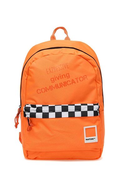 Pantone Pnt Bpck 2Pr Orange Unisex Backpack