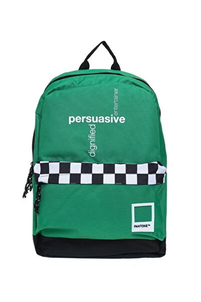 Over-Q 45 X 13 X 30 Imperteks Yeşil Erkek Çocuk Sırt Çantası Pantone 76572