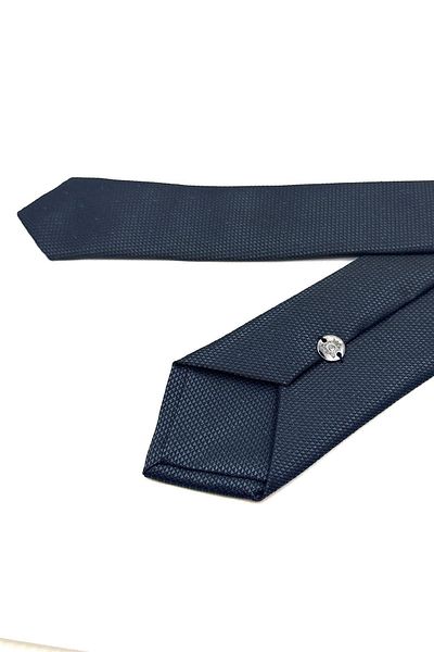 Kravatkolik Smoked Slim Tie - Dot Pattern, Sk7927