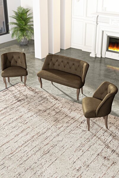 İndirim Çadırı Vinda Çay Seti Koltuk Takımı Salon Balkon Takımı - 2+1+1