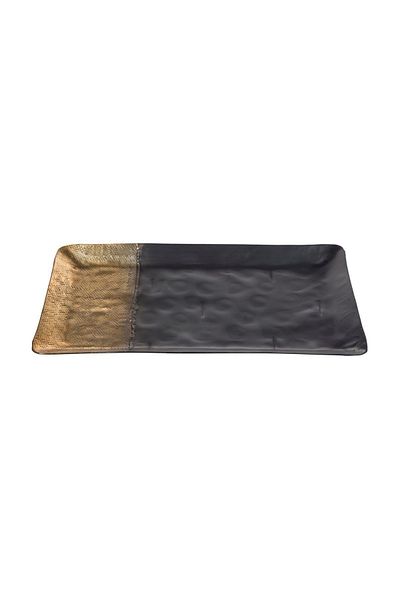 Mudo Home Horus Black Decorative Tray 30 cm