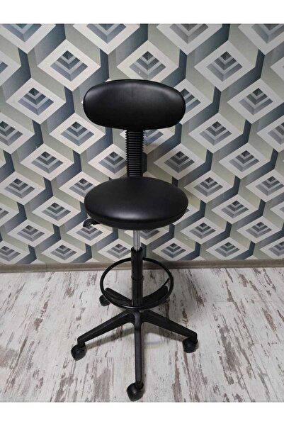 SARAY OFİS MOBİLYA Bel Destekli Bar Sandalyesi