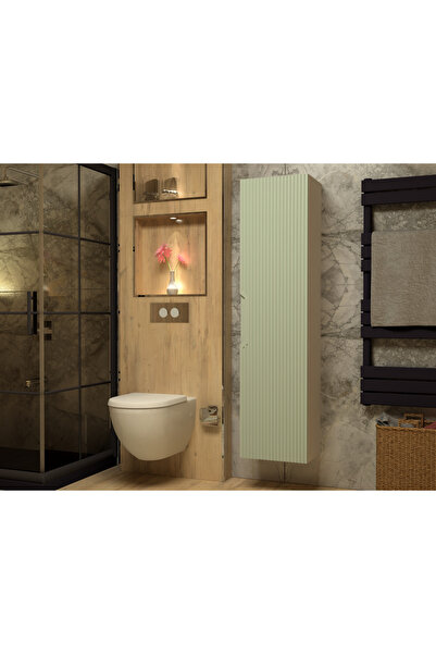 noce BOY DOLAP MEMBRAN KAPAKLI KENDİNDEN KULPLU 40 CM