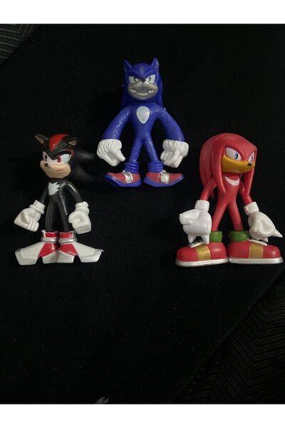 VARDEM OYUNCAK Sonic Figure Toy Set of 3