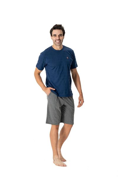 U.S. Polo Assn. Ανδρικό σορτς Navy Blue με στρογγυλή λαιμόκοψη 18781