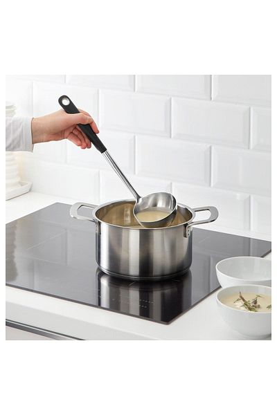 IKEA Hjalte 365 Stainless Steel Ladle - 34 Cm