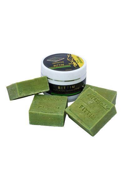 bitkiselce 0.5 kg. Natural Siirt Pure Bıttım Soap - Conditioner