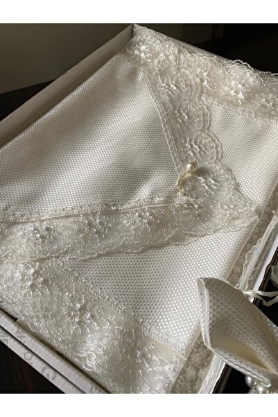 biarte Masa Örtüsü Takımı Sunum Seti Masa Örtüsü Takımı 12 Kişilik Linen Simli Keten Kumaş