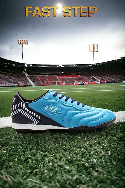 FAST STEP Blue Men's and Children's Astroturf Football Sports Shoes 618xa1200h