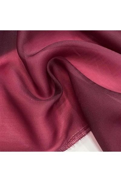 ARTİZİA Claret Red Karolin Scarf Fabric - 1x1 mt (Read Description.)