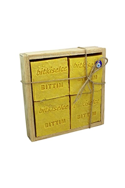 bitkiselce 4 عبوات من صابون بيتيم + قناع شعر فعال ضد تساقط الشعر