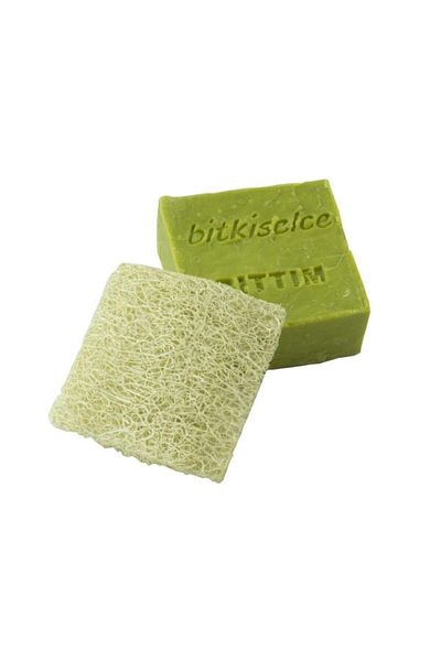 bitkiselce Pumpkin Fiber Bıttım Soap with Peeling Effect
