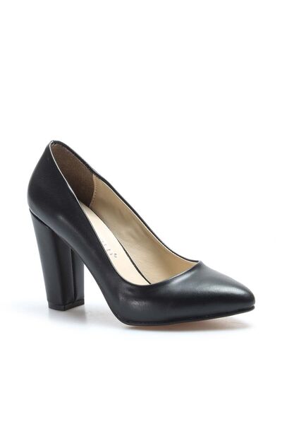 FAST STEP Pantofi negri cu toc înalt de damă 961za554