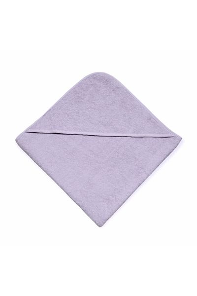 Alpar Tekstil 100% Cotton Girl-Boy Newborn-Baby Bath Towel Swaddle Plain/Lilac
