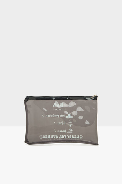 Bagmori Gri Kadın Islak Bikini Çantası M000008494