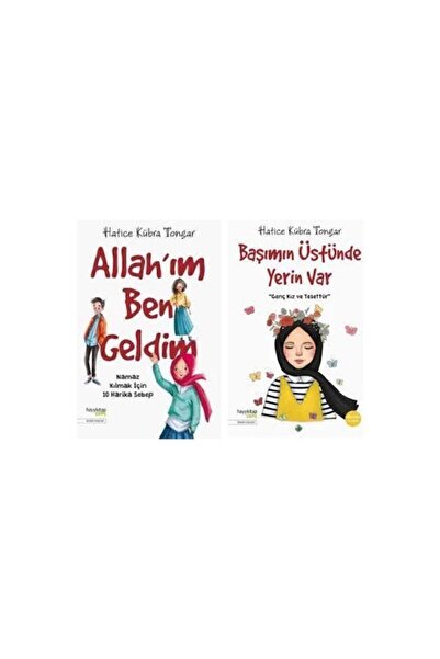 hayykitap Hatice Kübra Tongar 2 Kitap Set / Allah'ım Ben Geldim - Başımın Üst...