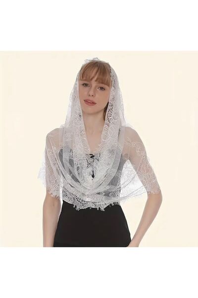 INDRESS STUDIO Dantel Kadın Başörtüsü