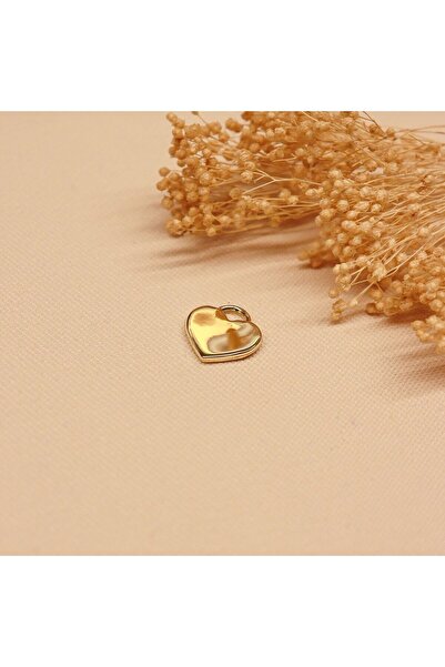 TAHAN MÜCEVHERAT Plaka Kalp Modern Kolye Ucu