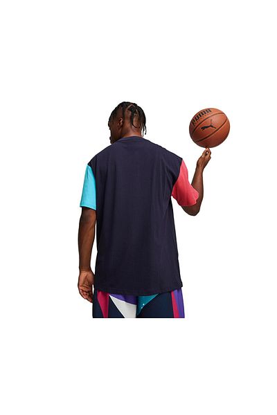 Puma Ανδρικό μπλουζάκι Dylan S Gift Shop - Casual Navy 62526801