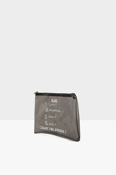 Bagmori Gray Women's Wet Bikini Bag - M 000008494