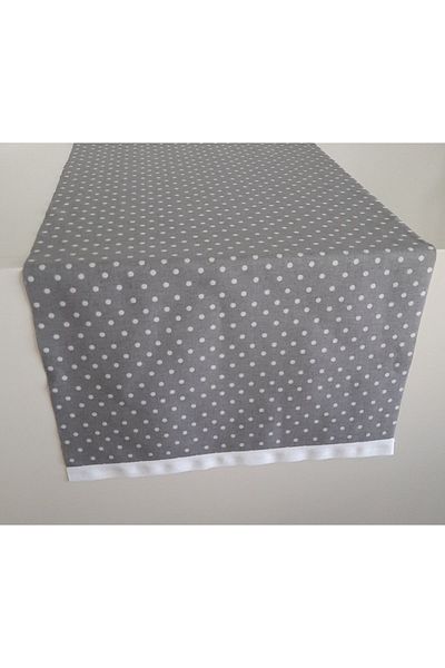 Fabric by Gülçin Καπνιστό βαμβακερό Flat Bottomed Panti Runner