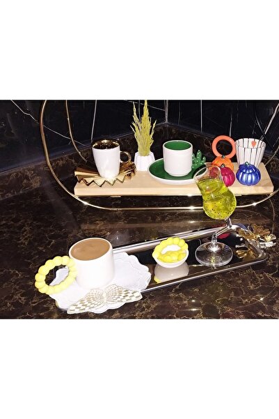 Paşabahçe Faya Home Zikzak Ayak Kahve Yanı Bardağı 2'li Takım