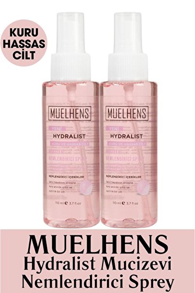 Muelhens Hydralist Nemlendirici Sprey Kuru ve Hassas Cilt 110 ml X 2 Adet