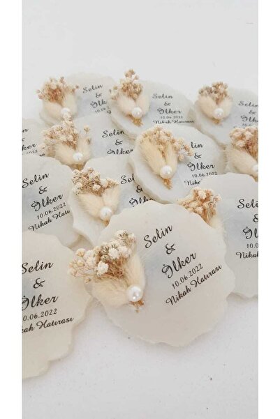 Merkez Hediyelik Epoksi Magnetı 35 Adet Söz Nişan Nikah Kına Düğün Hediyeliği...