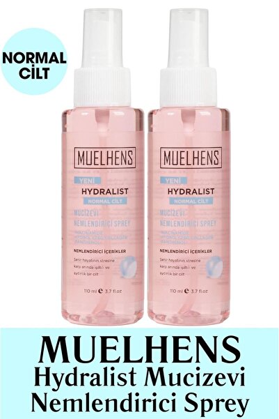 Muelhens Hydralist Nemlendirici Sprey Normal Cilt 110 ml X 2 Adet