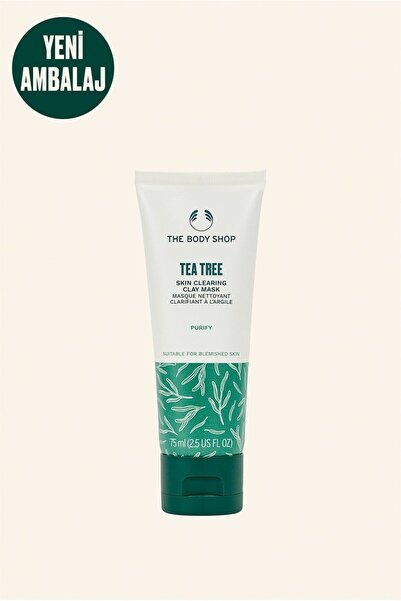 THE BODY SHOP Çay Ağacı Tea Tree Arındırıcı Kil Maskesi 75 ml