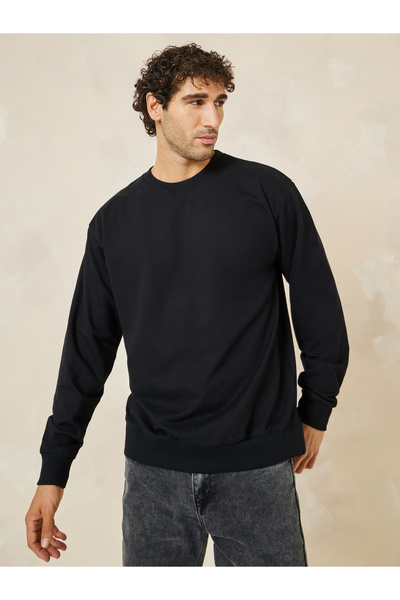Styli Relaxed Fit Terry Sweatshirt